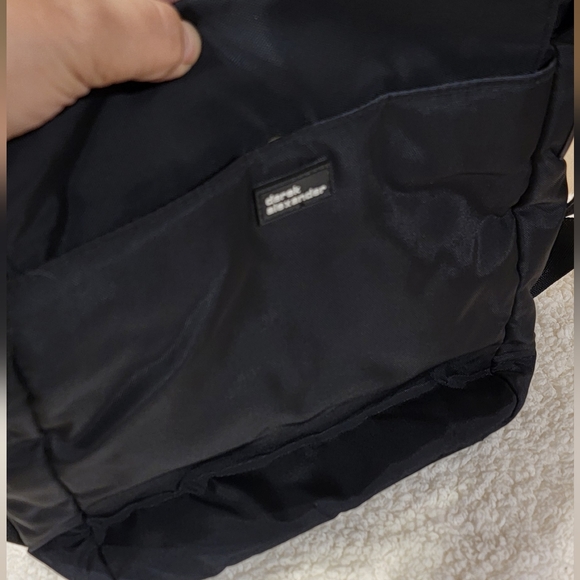 Derek Alexander Nylon Black Cross Body Bag - Picture 6 of 13